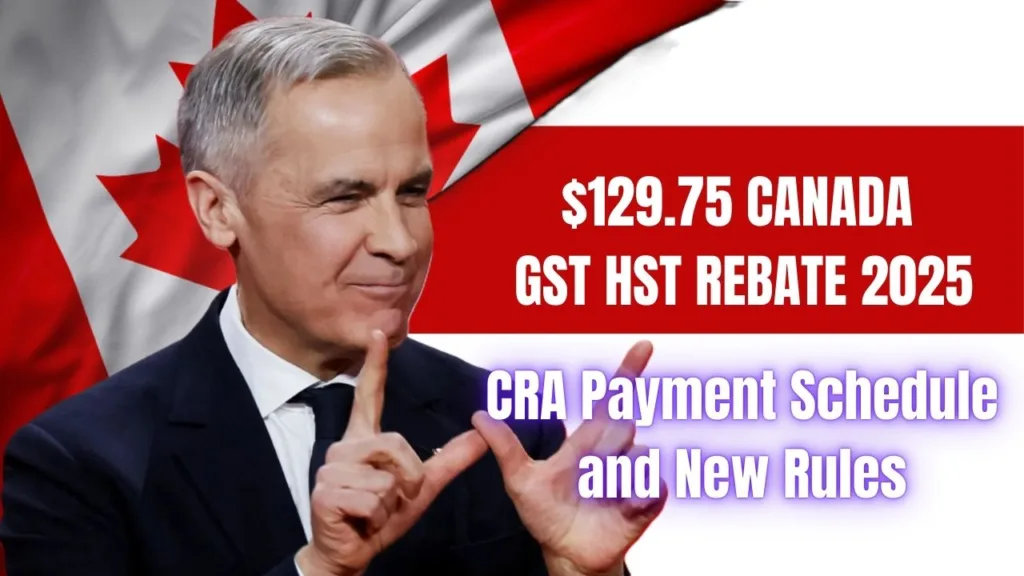 129.75 Canada GST HST Rebate 2025