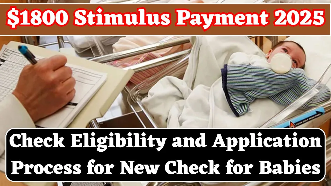 $1800 Stimulus Payment 2025