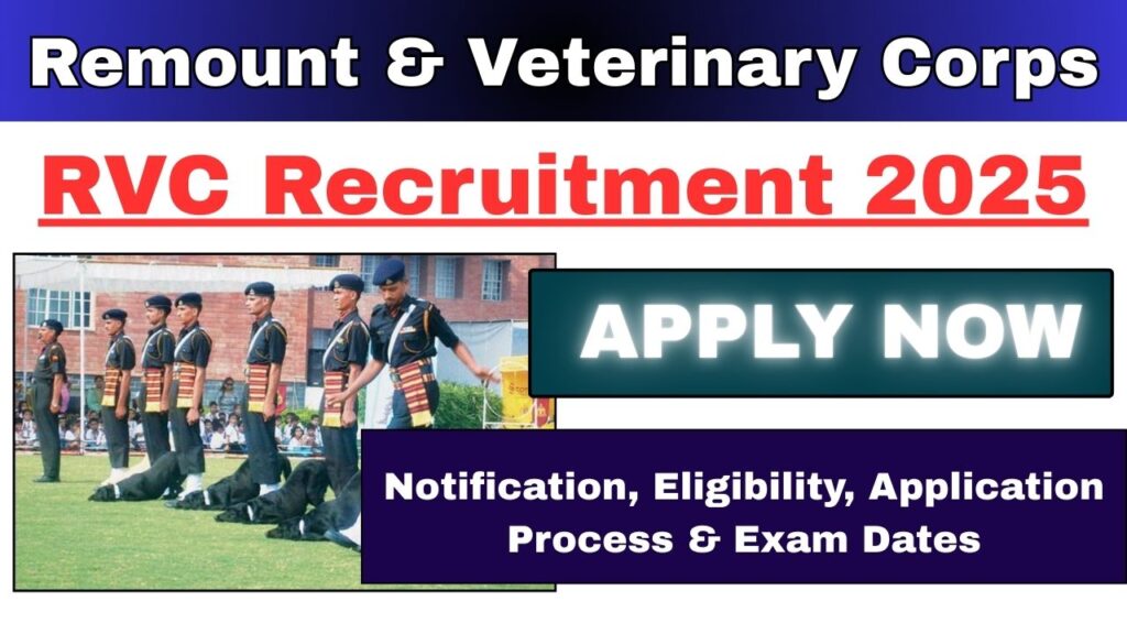 RVC Recruitment 2025