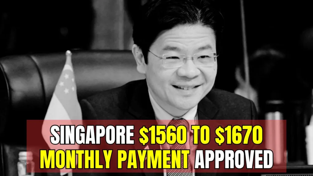 Singapore $1560 to $1670 Monthly Payment Approved: Schedule & Eligibility 1 Singapore $1560 to $1670 Monthly Payment Approved