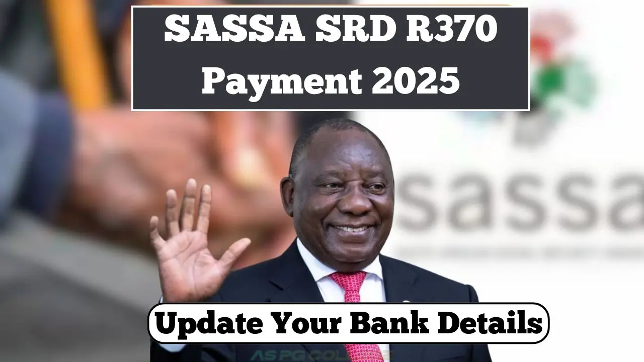 SASSA SRD R370 Payment 2025