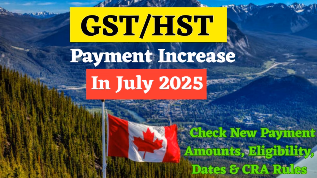 GST/HST Payment Increase