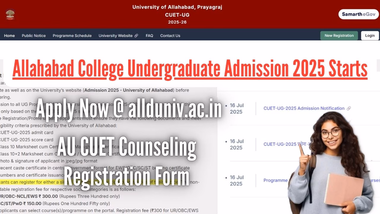 Allahabad College Undergraduate Admission 2025